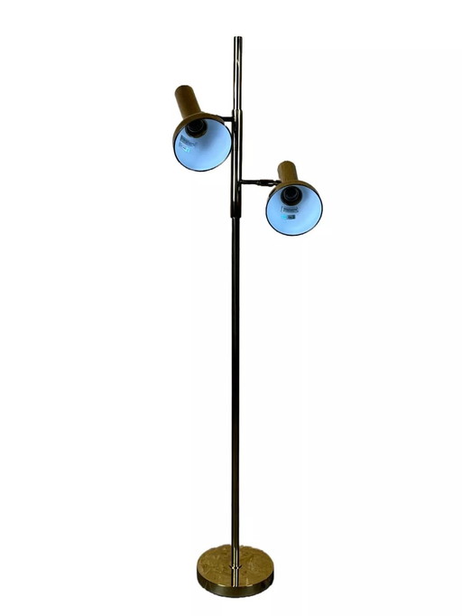 60s 70s 2-light adjustable floor lamp by Cosack Leuchten Germany