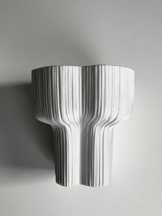 Image 1 of 3 Rosenthal Studio-Linie pleated vase Martin Freyer 
