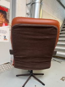 Mid-century vintage design Göte Möbler of De Sede draaistoel