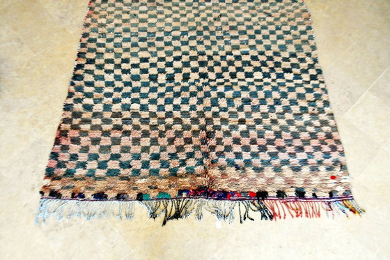 Image 1 of Vintage Boujaad Checker Rug – 243 x 174 cm