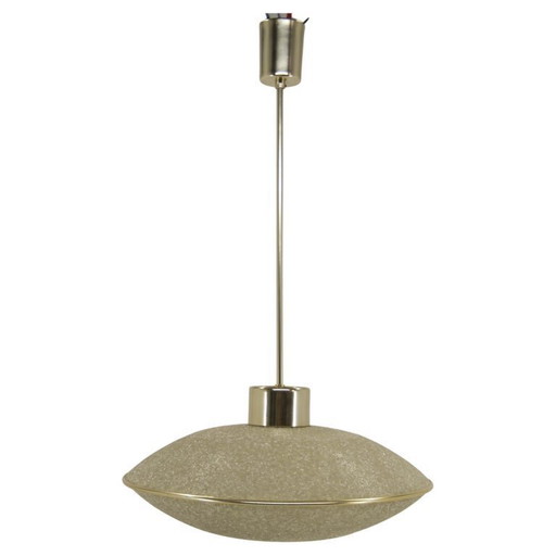 Suspension OVNI de style allemand des années 1970 en résine texturée
