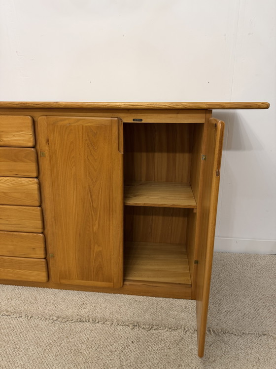 Romanutti Elm Sideboard – Italy, 1978 – High Boards, Wood (photo 4 of 11)