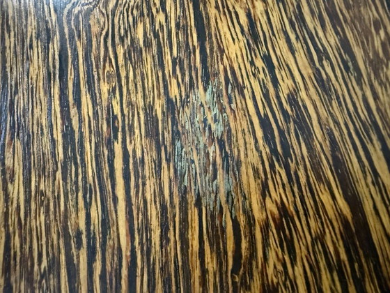 Image 1 of Langer, niedriger Fernsehtisch aus Wenge, 1970er Jahre