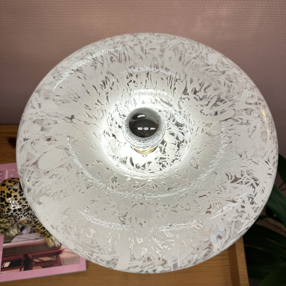 Image 1 of Italy murano glass table light 1970's