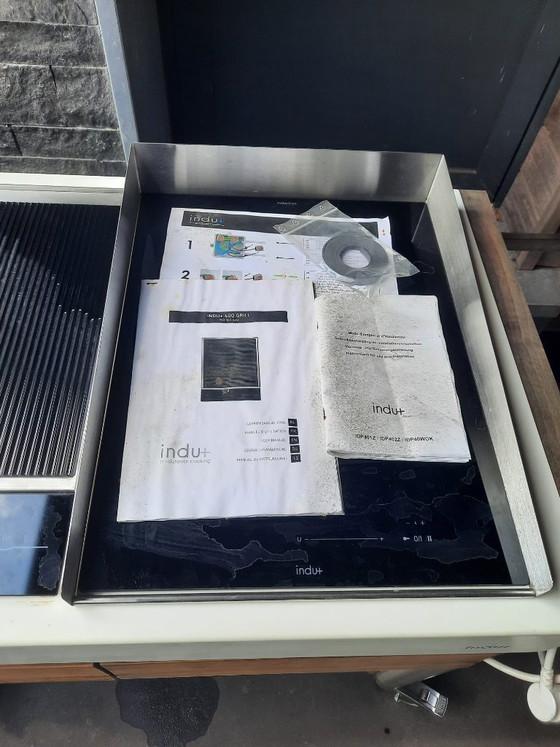 Carrello Cucina Esterna - Grill - Barbecue - INDU+ – Set da salotto, Wood, Aluminium (photo 2 of 9)
