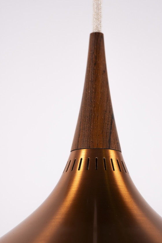 Image 1 of Orient Minor Pendant Lamp by Jo Hammerborg for Fog & Mørup, 1960s Denmark