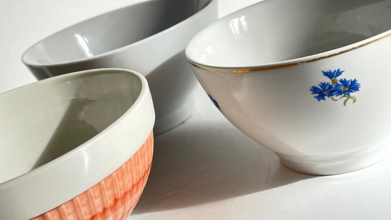 Image 1 of Vintage Ceramic Blueberry Bowls