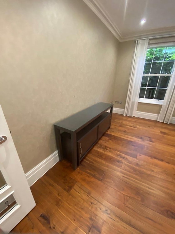 Image 1 of CONSOLE TABLE 180X40X76CM GREYED OAK