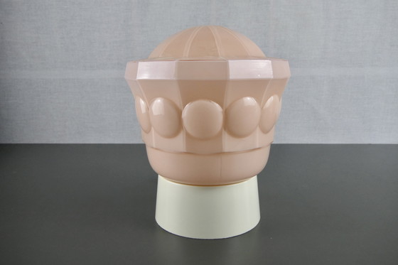 Image 1 of Thabur Deckenleuchte in Rosa, Grün und Beige. Sie bieten pro 1 Artikel