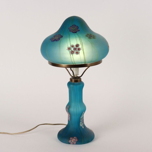 Millefiori Table Lamp by Fratelli Toso Murano