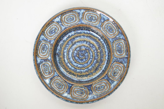 Image 1 of Piatto Soholm di Maria Philippi / Ceramica artigianale / Danimarca, anni '60