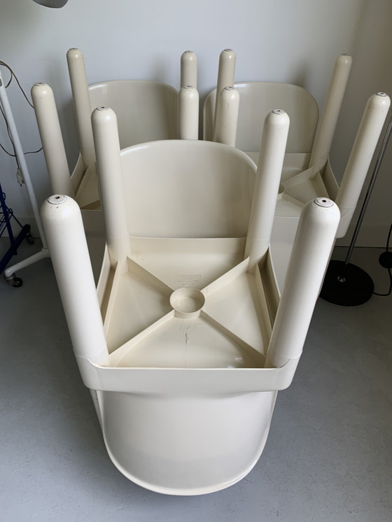 Image 1 of 6 vintage Marcello Siard dining chairs