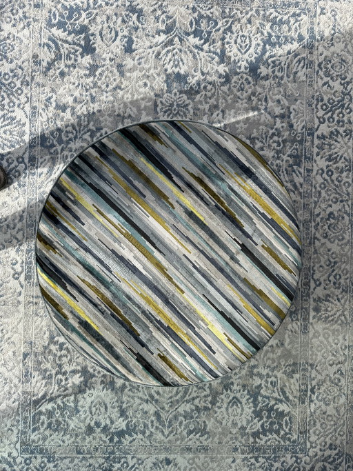 Handmade Poef Kleurrijk Design