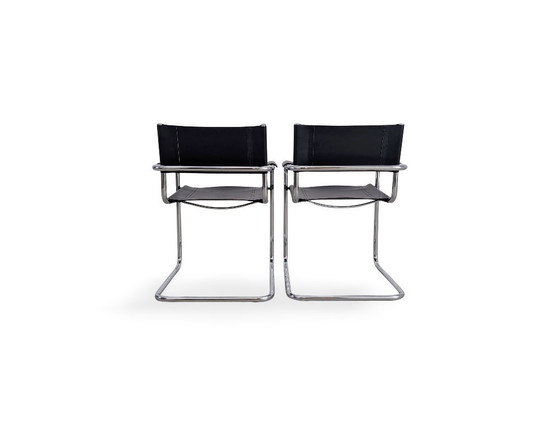 Image 1 of Set van 2 B34 cantileverstoelen Mart Stam Marcel Breuer MG5