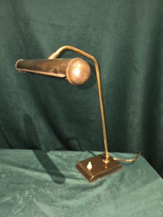 Image 1 of Lampada da pianoforte vintage (probabilmente) Anvia