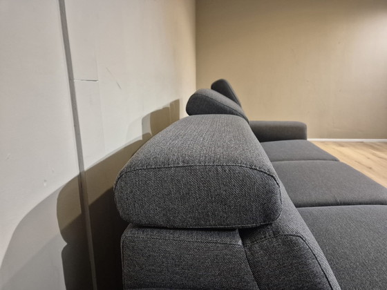 Image 1 of Xooon Ecksofa - Anthrazit - Stoff - Design - Kopfstützen