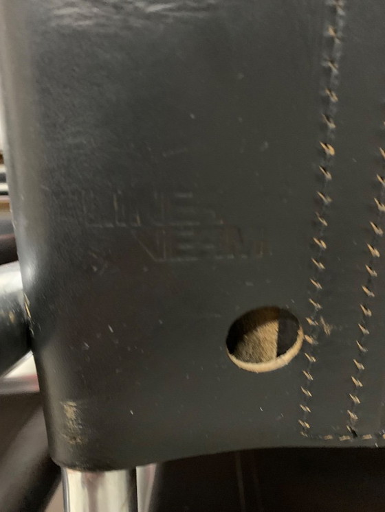 Image 1 of Mart Stam S34 dining chairs Linea Veam