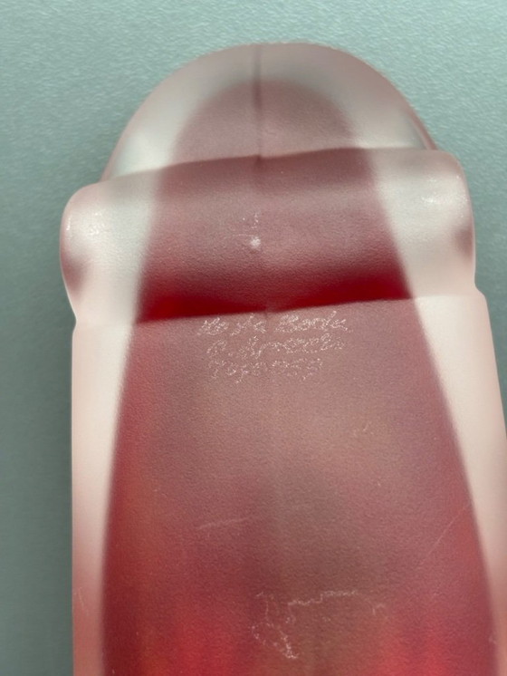 Image 1 of Kosta Boda - Coche rojo Car-Toons (modelo 90359) de Olle Brozen