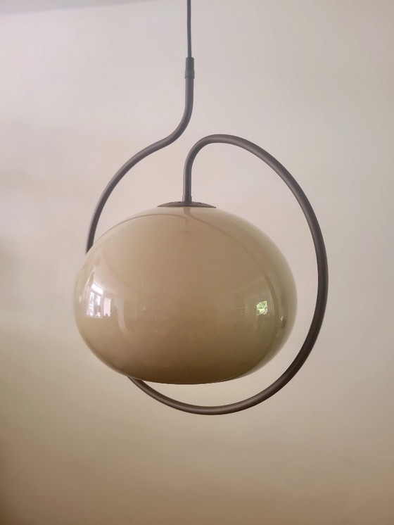 Image 1 of Lampe suspendue vintage de l'ère spatiale par Dijkstra de 1970