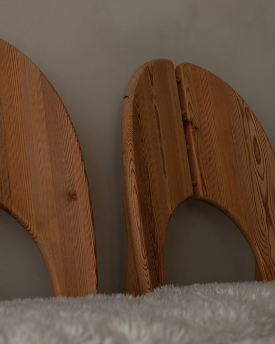 Image 1 of Vintage Danish Pine Dining Chairs (Set of 4) | Niels Koefoed Style | Rustic Scandinavian Modern | 1970s–80s