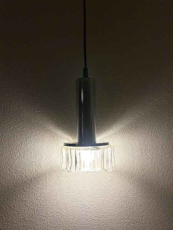 Image 1 of pair of Staff Leuchten bubble pendant lights 