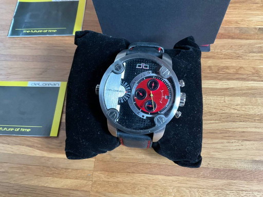 DeLorean DL05-8601 Edizione Limitata (025/500) Set Completo - Orologio da uomo XXL