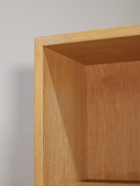 Image 1 of Børge Mogensen bookcase chest of drawers oak Danish vintage