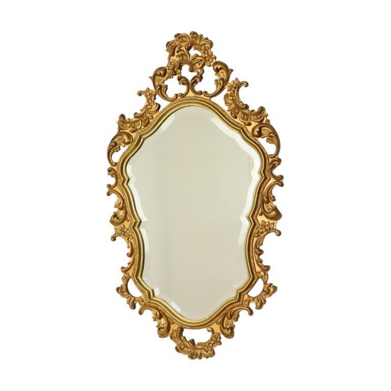 Image 1 of Vergulde Deknudt Rococo Stijl Spiegel 