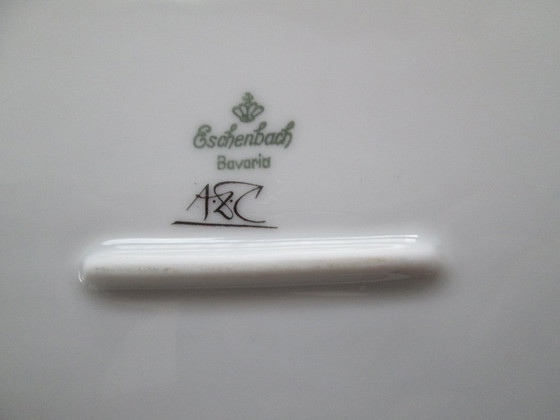 Image 1 of A.D. Copier voor Eschenbach Bavaria ,golvende ovale schaal