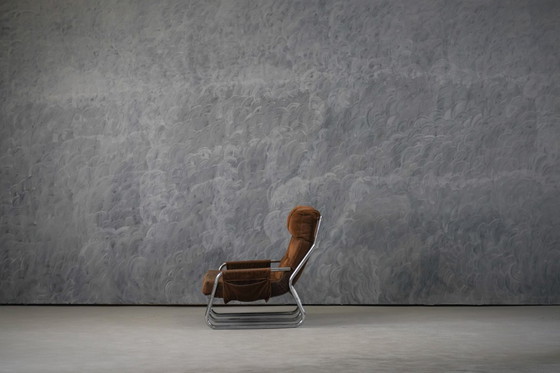 Image 1 of Fauteuil en sofa set uit het midden van de 20e eeuw, ontworpen door Gillis Lundgren, Ikea Zweden, jaren 70.