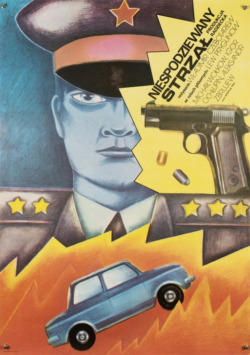 Niespodziewany – Poster originale del film vintage del 1980 – Vintage – 96x66 cm – Paper