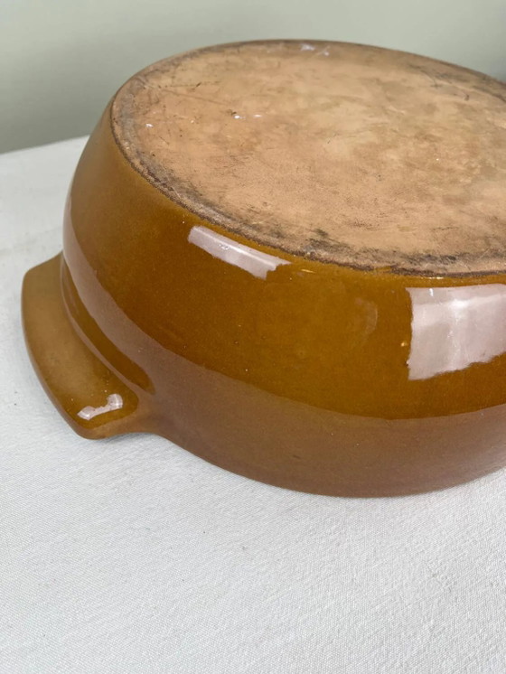 Grande ciotola smaltata color caramello – Ciotole, Rustic (photo 8 of 9)