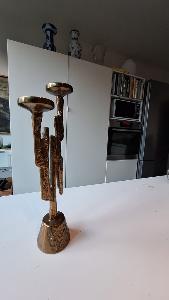 Image 1 of Portacandele brutalista di Horst Dalbeck