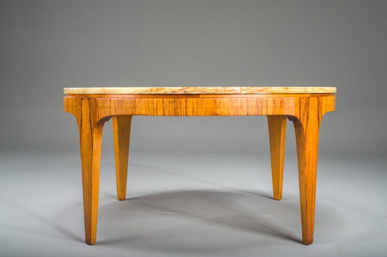 Image 1 of Mesa de centro de mediados de siglo en ónix de Ilse Mobel, años 60