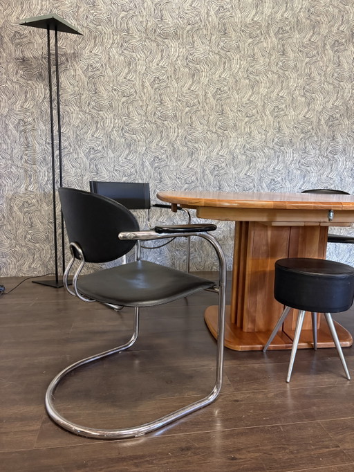 sedie da pranzo o sedie da ufficio – eetkamerstoelen, Leather, Metal (photo 2 of 5)
