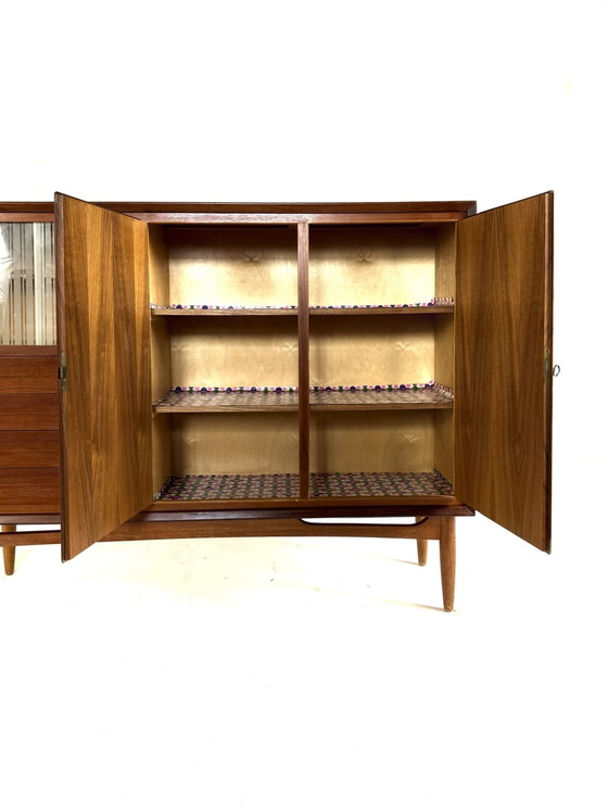 Image 1 of Credenza alta danese vintage in teak anni '60