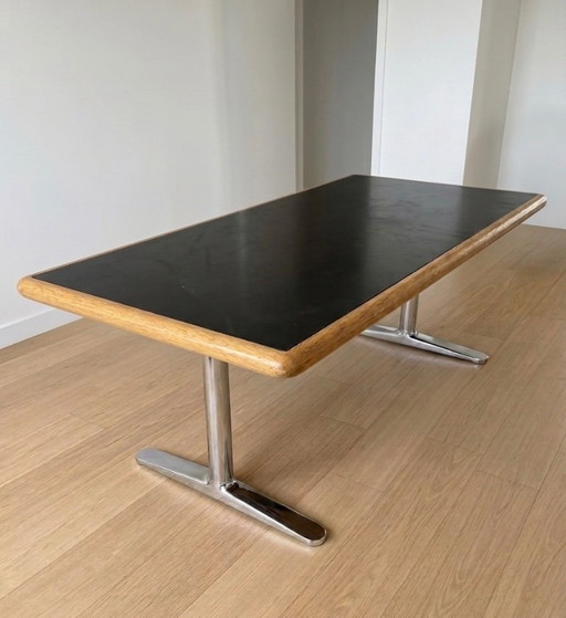 Platner Knoll Executive desk – bureau, Chrome