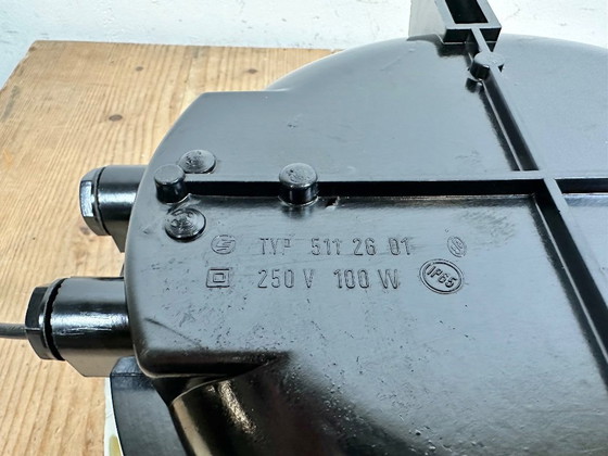 Image 1 of Lampada da parete o da soffitto industriale in bachelite di Elektrosvit, anni '80