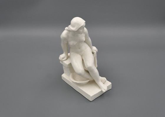 Image 1 of Ceramic Woman Sculpture by Břetislav Benda