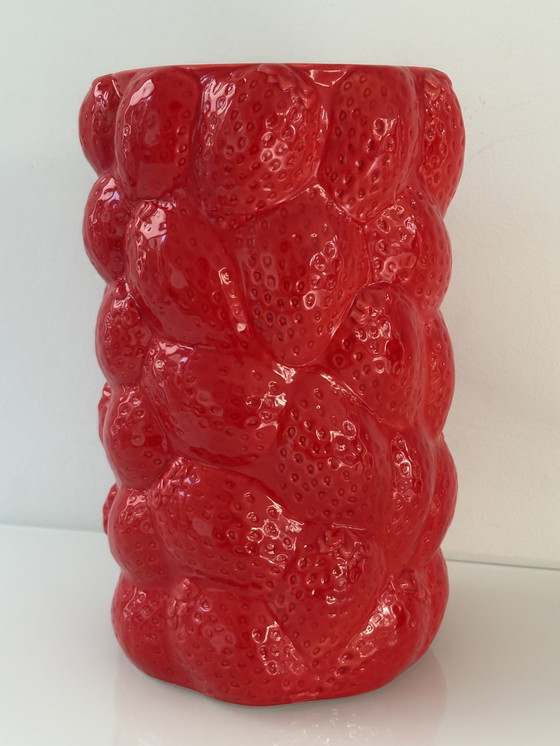 Image 1 of Strawberry vase