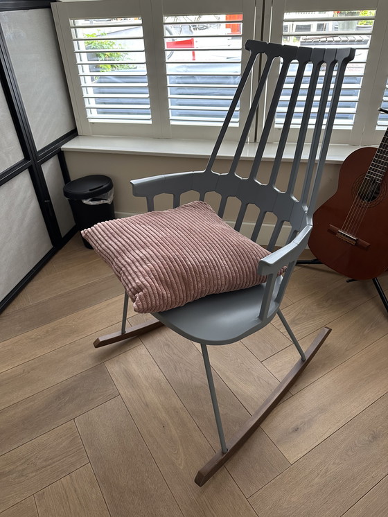 Image 1 of Kartell Comback Stoel Grijs-Blauw