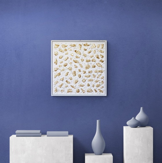 Image 1 of Pépites d'or - 63 x 63 cm