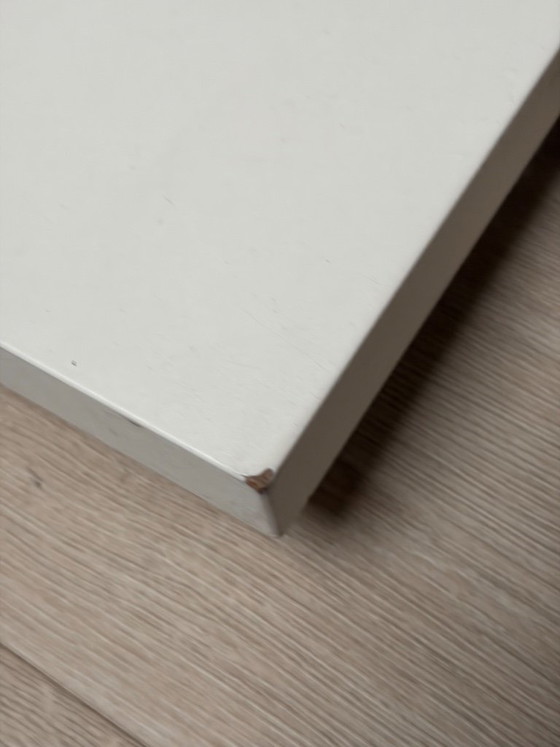 Mesa de centro Leolux blanca, Mesas de centro, Madera, Vidrio, Blanco, Modern (foto 5 de 8)