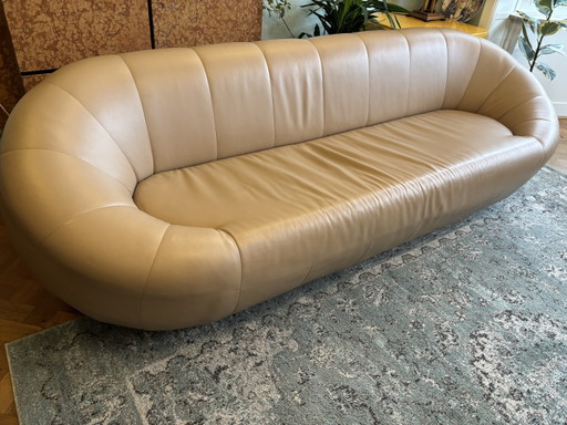 Deadgood Reading Capsule 2.5 Seater Leather Beige