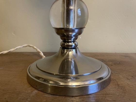 Image 1 of Jacques Adnet Table Lamp Schemerlamp Lamp Lamp France 1930s