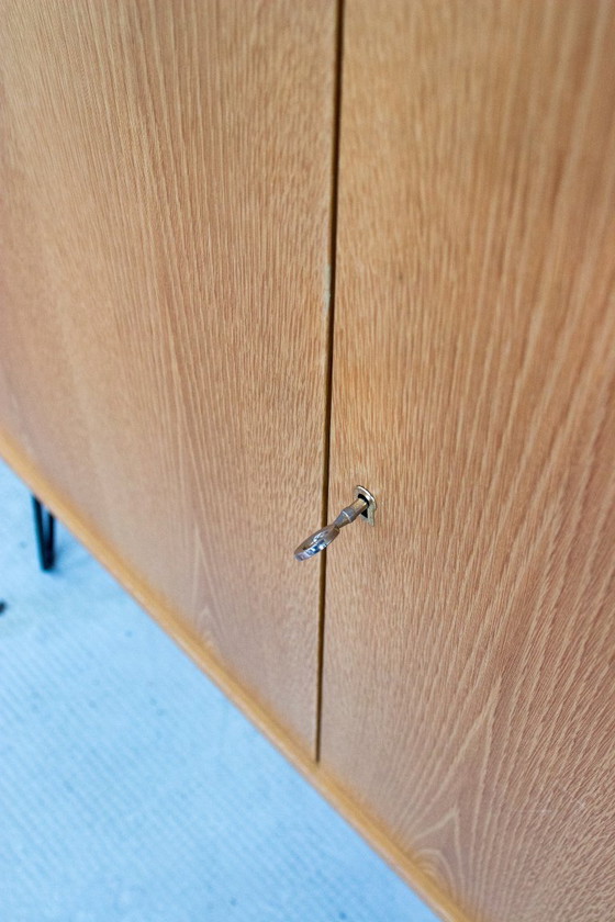 Image 1 of Vintage WK Möbel chest of drawers sideboard oak