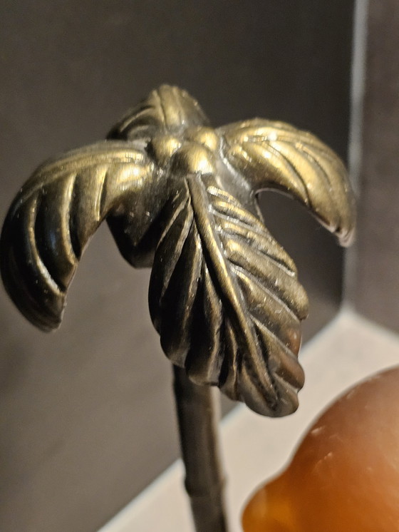 Image 1 of Lampada da tavolo vintage a forma di scimmia / lampada d'atmosfera - decorazione retrò