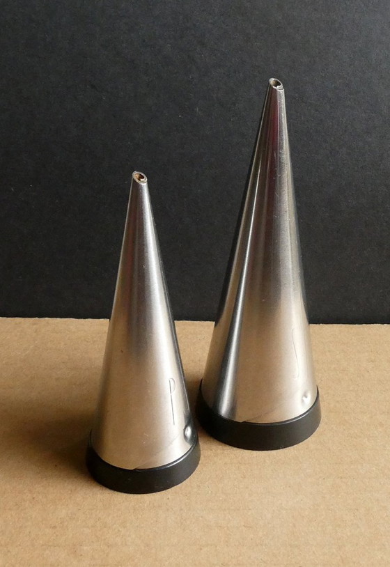 Image 1 of Iconic salt and pepper shaker set, Gense, Sweden, designed by Pierre Forssell