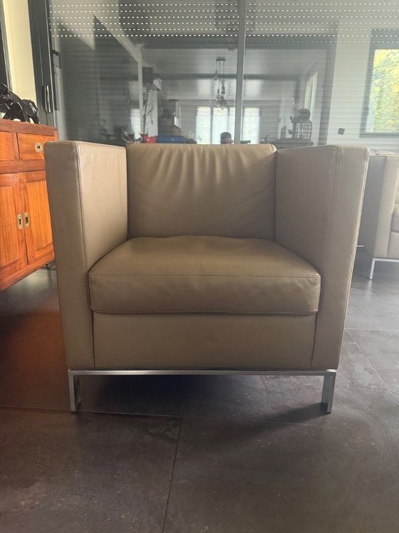 Image 1 of Set van 2 Walter Knoll Foster 500 leren fauteuils