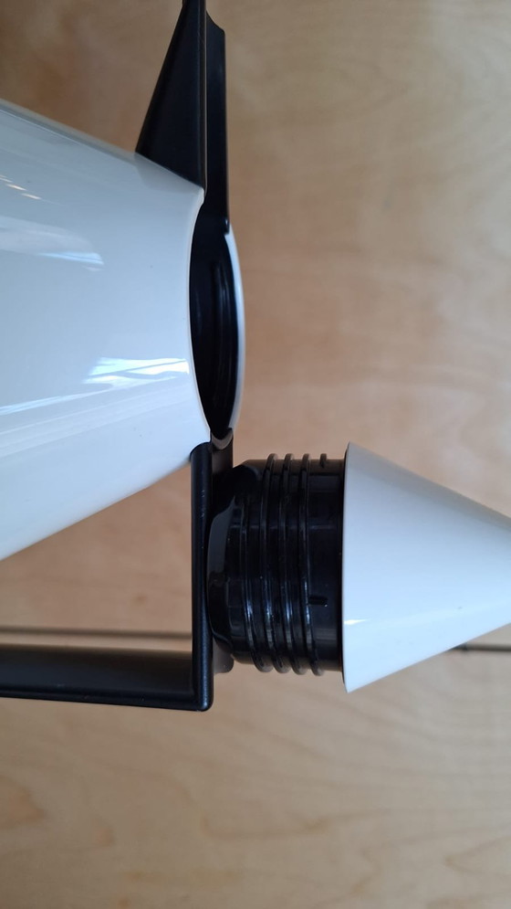 Image 1 of Vintage white and black Emsa thermos Memphis style very good condition